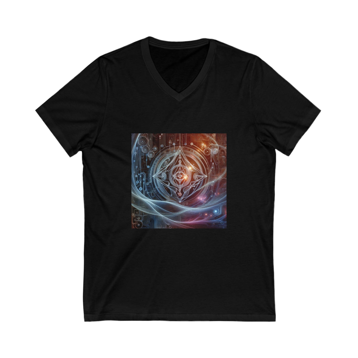 Enigma of the Celestial Orbs - V-Neck Tee