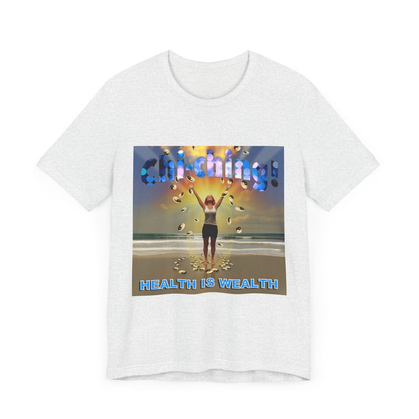 Chi-Ching Qi-Gong Short Sleeve Tee Crew-Neck