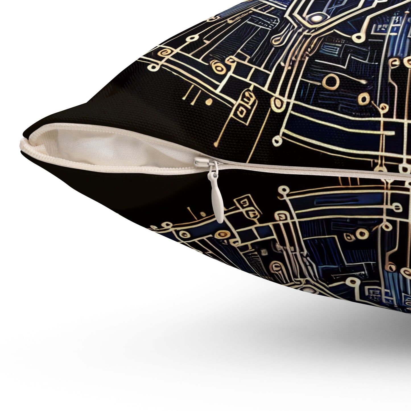 Celestial Microcosm: An Intricate Dance of Science and Artistry - Pillow Case