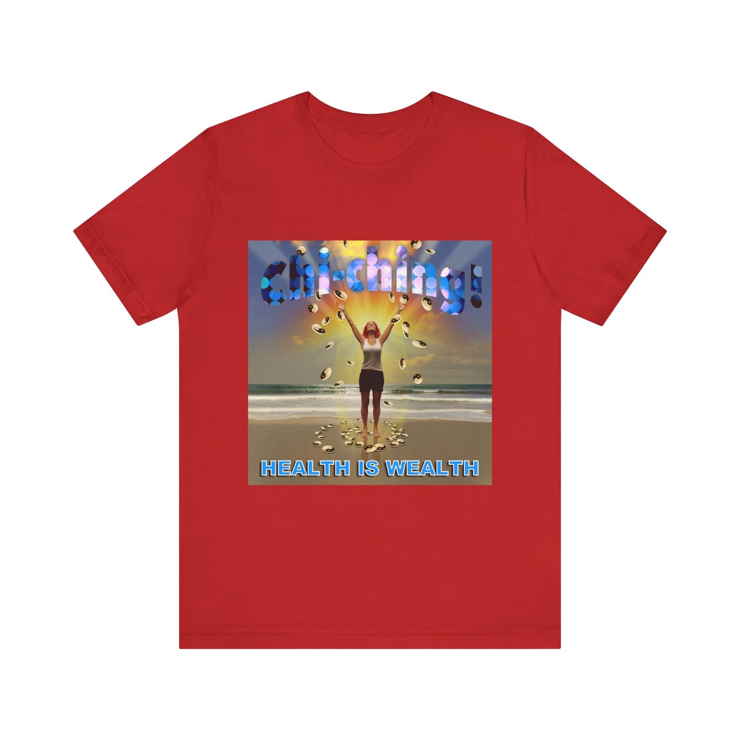 Chi-Ching Qi-Gong Short Sleeve Tee Crew-Neck