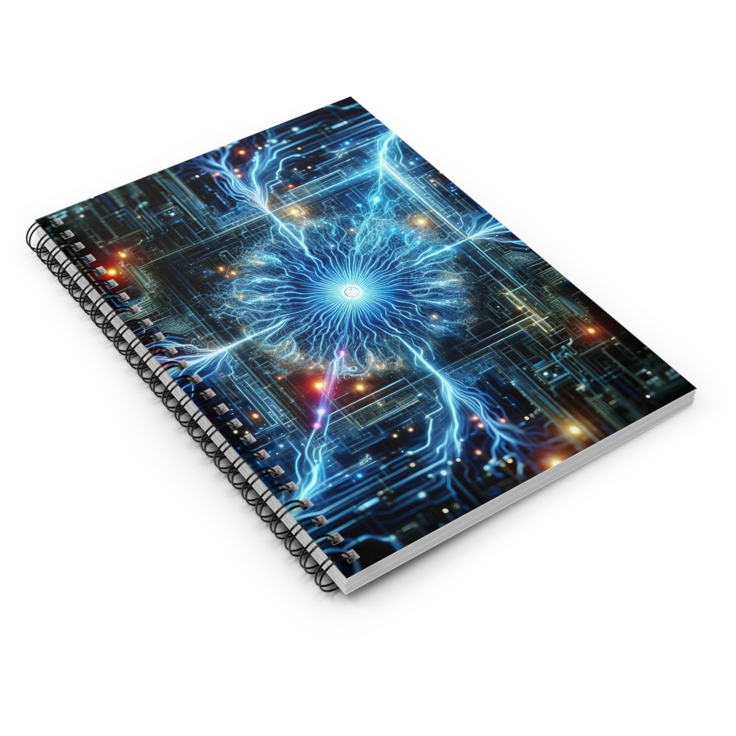 The Astral Menagerie: An Allegory of Knowledge and Discovery - Spiral Notebook