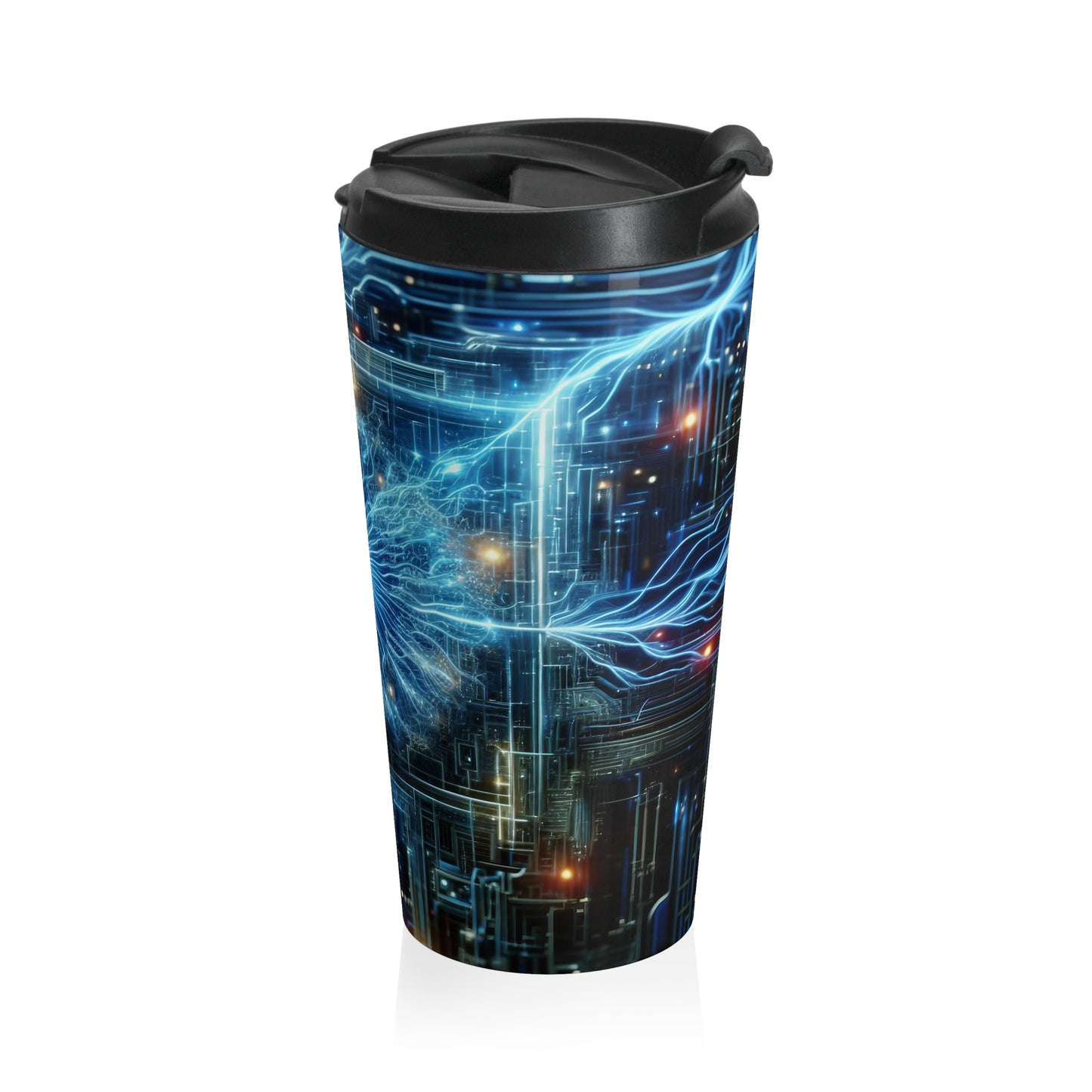 The Astral Menagerie: An Allegory of Knowledge and Discovery - Travel Mug