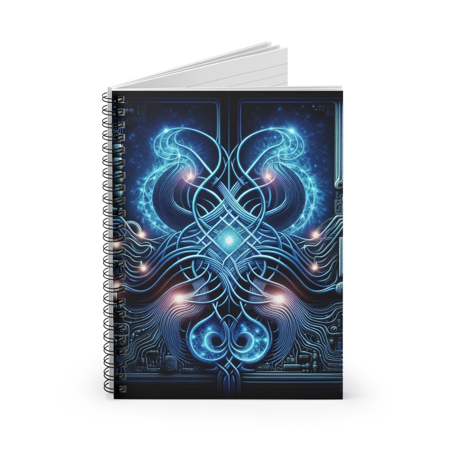 The Celestial Mechanism: A Study in Sepia - Spiral Notebook