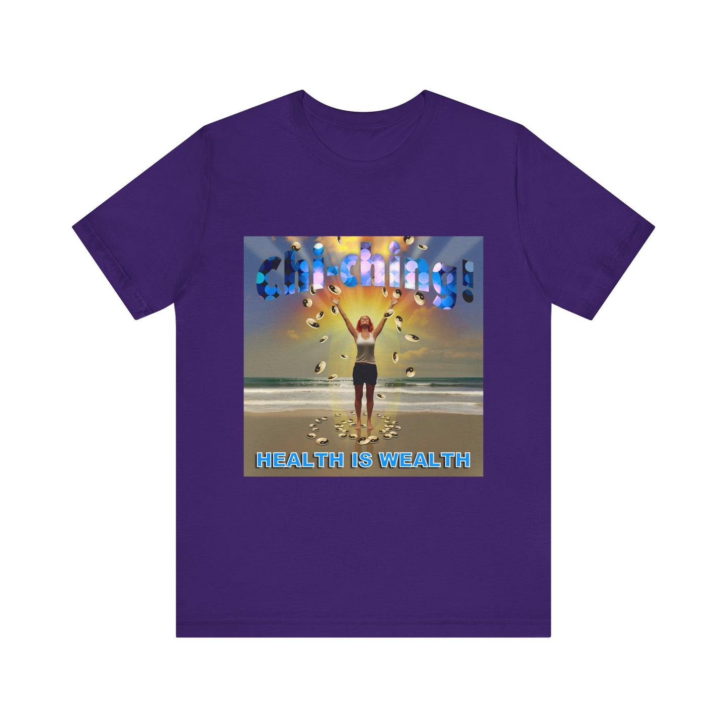 Chi-Ching Qi-Gong Short Sleeve Tee Crew-Neck