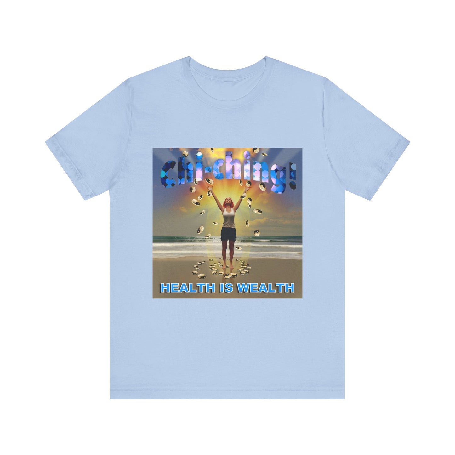 Chi-Ching Qi-Gong Short Sleeve Tee Crew-Neck
