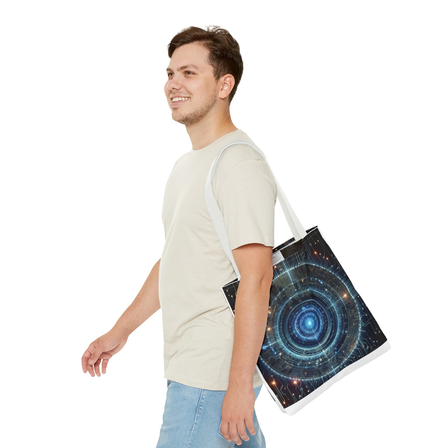 Celestial Mechanics in umber hues - Tote Bag