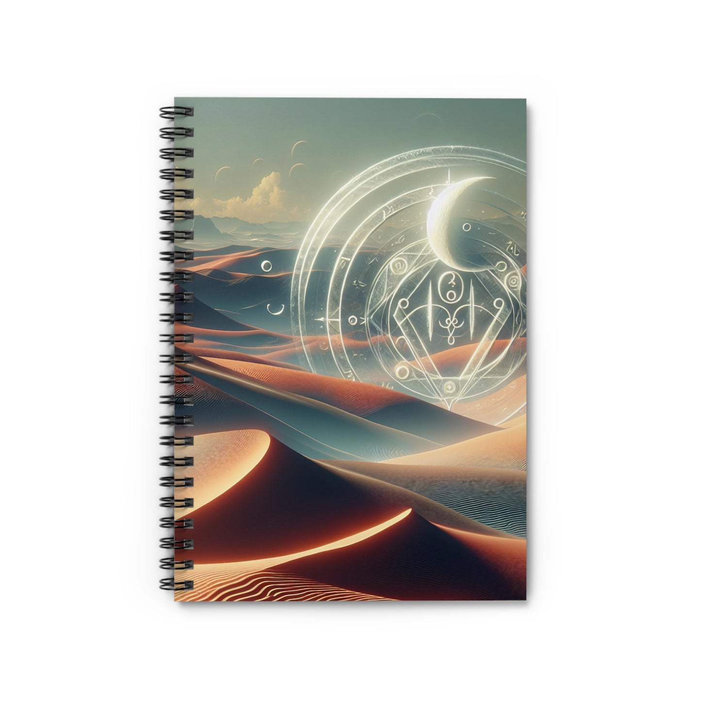 Observations of Celestial Harmony - Spiral Notebook
