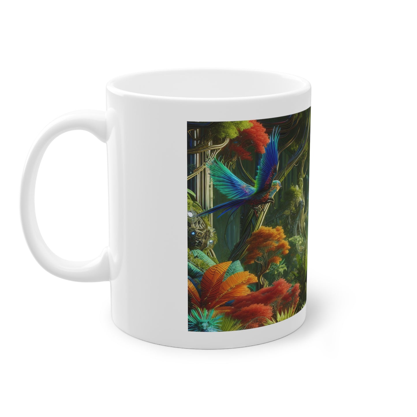 The Alchemical Garden at Midnight - Ceramic Mug