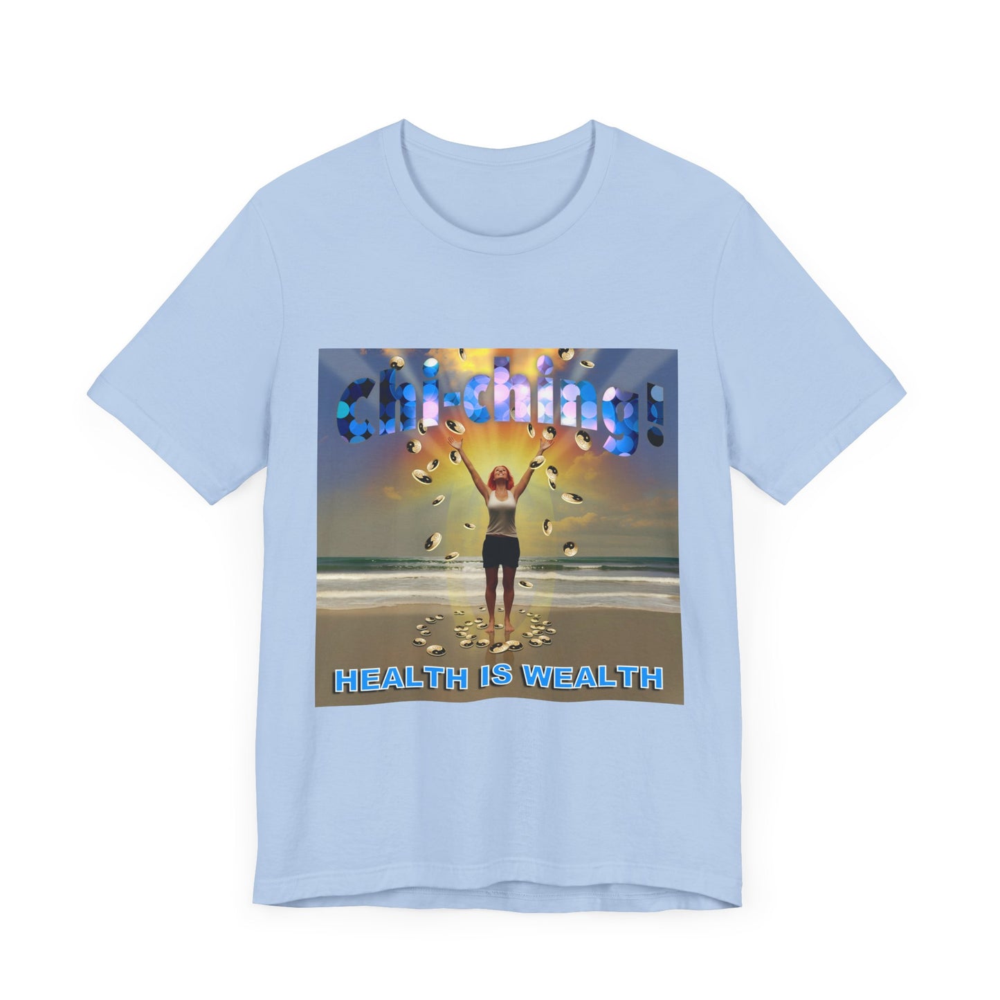 Chi-Ching Qi-Gong Short Sleeve Tee Crew-Neck
