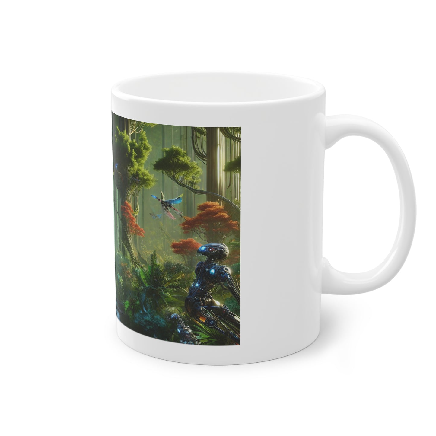 The Alchemical Garden at Midnight - Ceramic Mug
