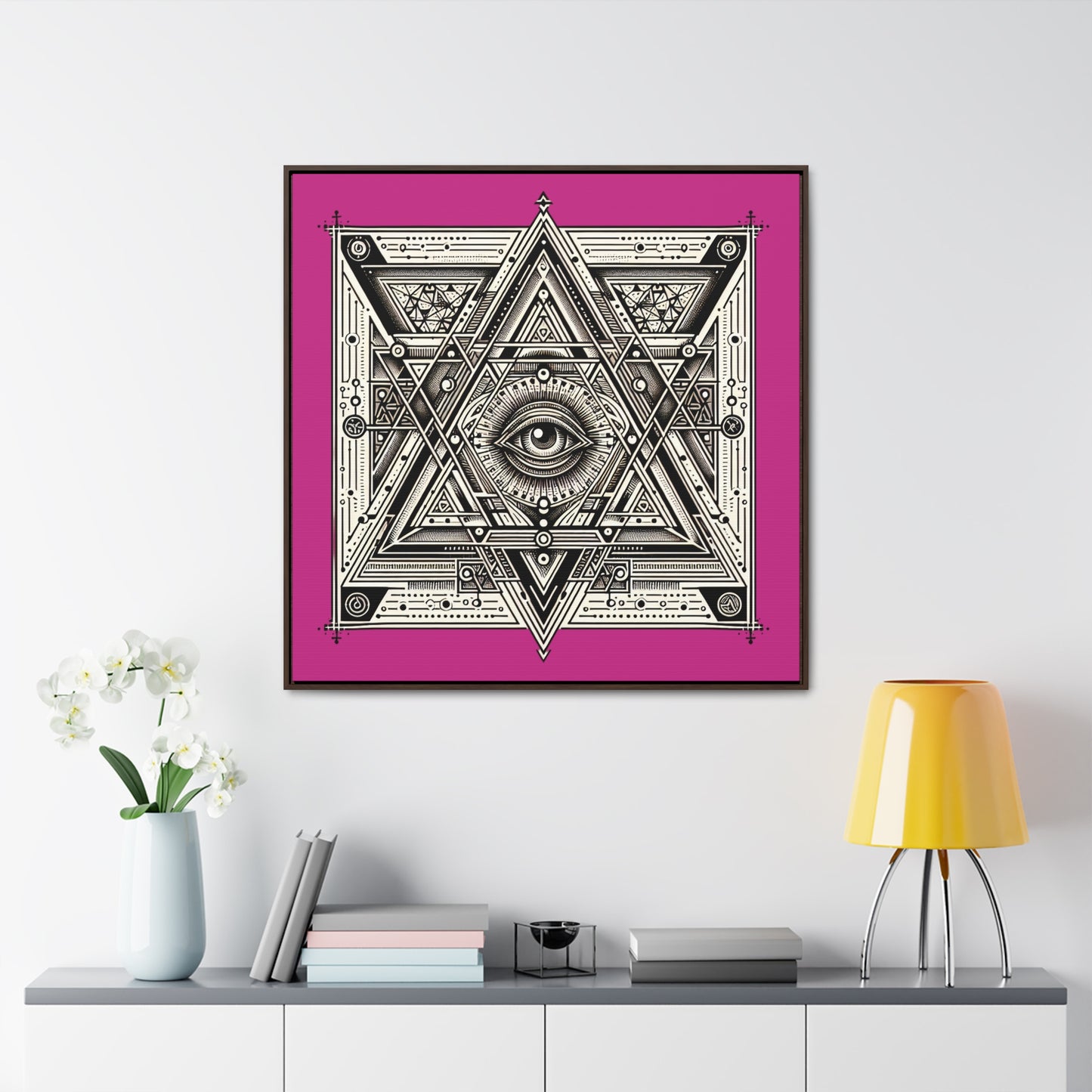 Celestial Algebra: A Harmonized Symphony of Science and Art - Canvas
