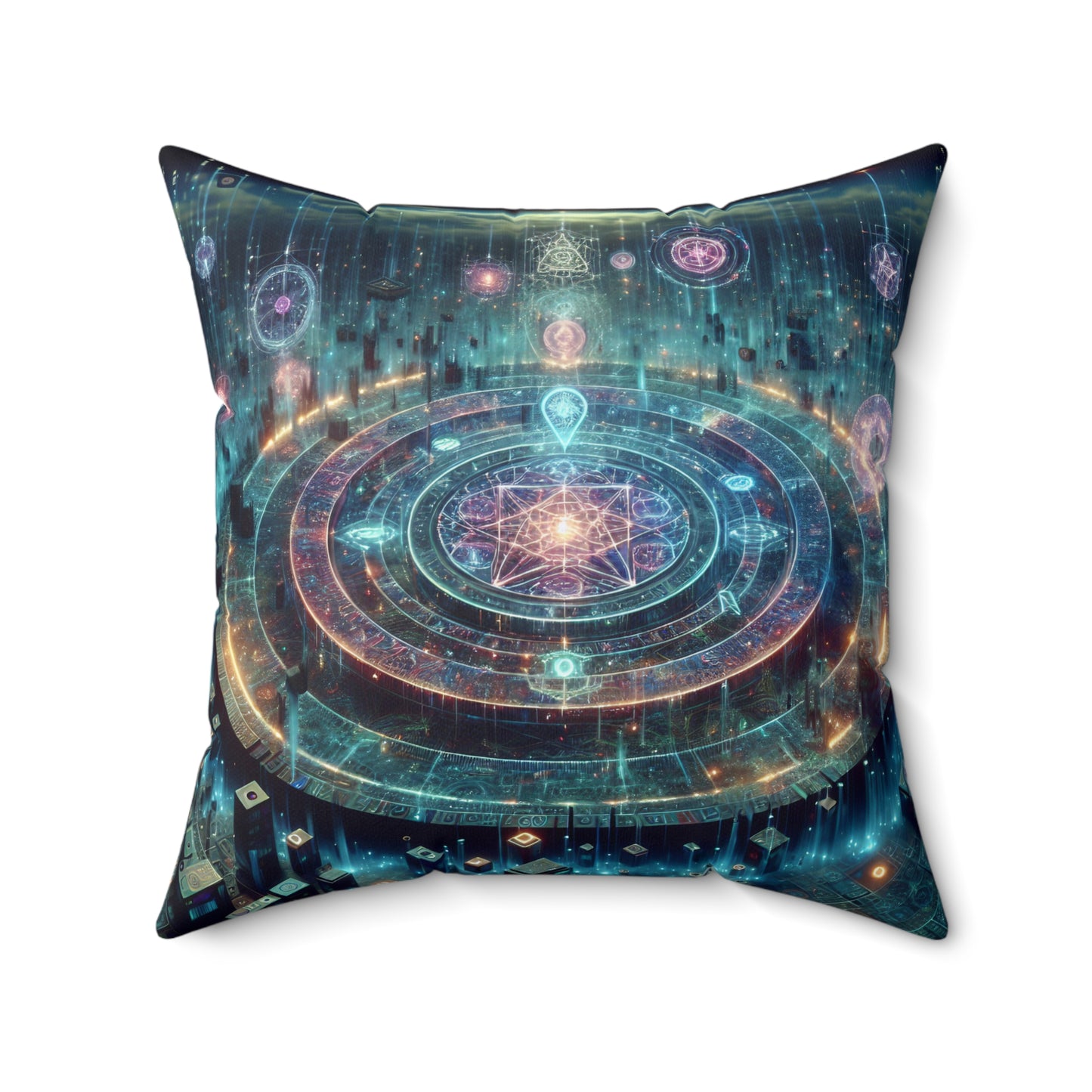 Ethereal Anatomica: An Enigmatic Exploration of Nature's Intricacies - Pillow Case