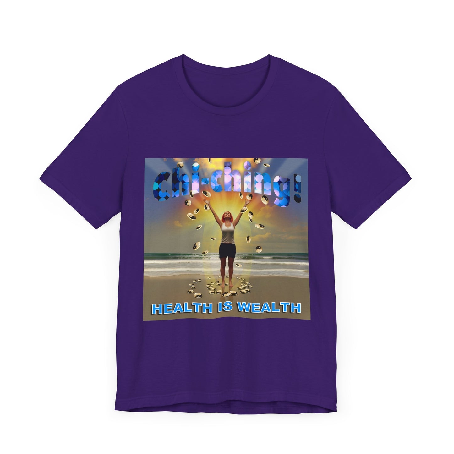 Chi-Ching Qi-Gong Short Sleeve Tee Crew-Neck
