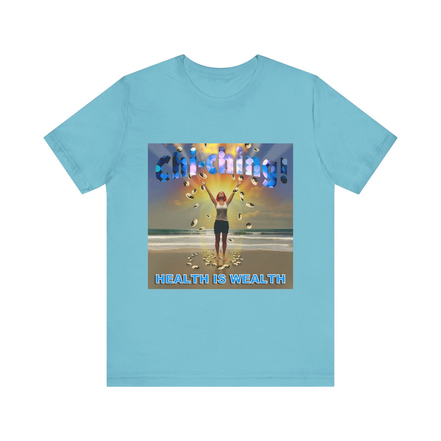 Chi-Ching Qi-Gong Short Sleeve Tee Crew-Neck