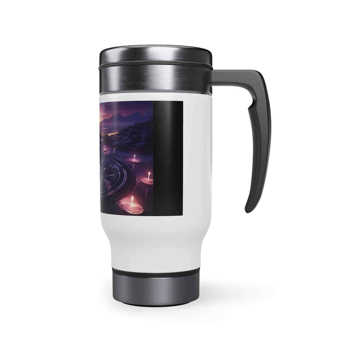 "The Infinite Chain of Light" - Travel Mug
