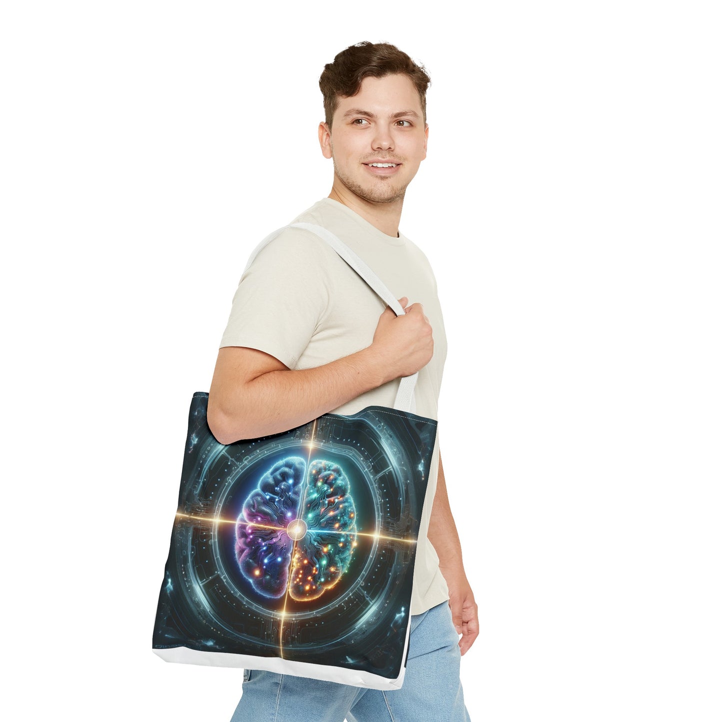 Galileo's Stargaze Symphony in Color - Tote Bag