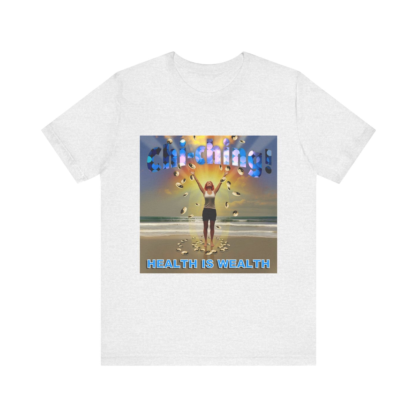 Chi-Ching Qi-Gong Short Sleeve Tee Crew-Neck