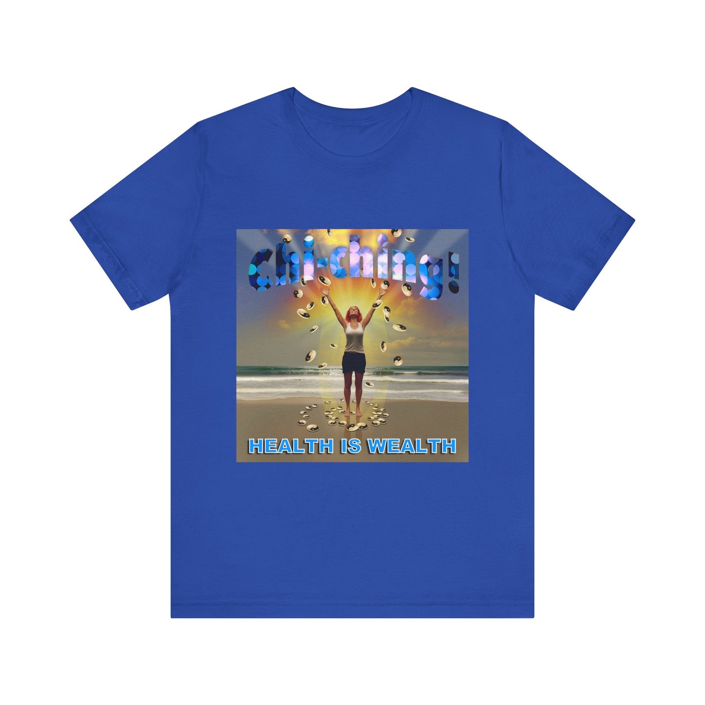 Chi-Ching Qi-Gong Short Sleeve Tee Crew-Neck