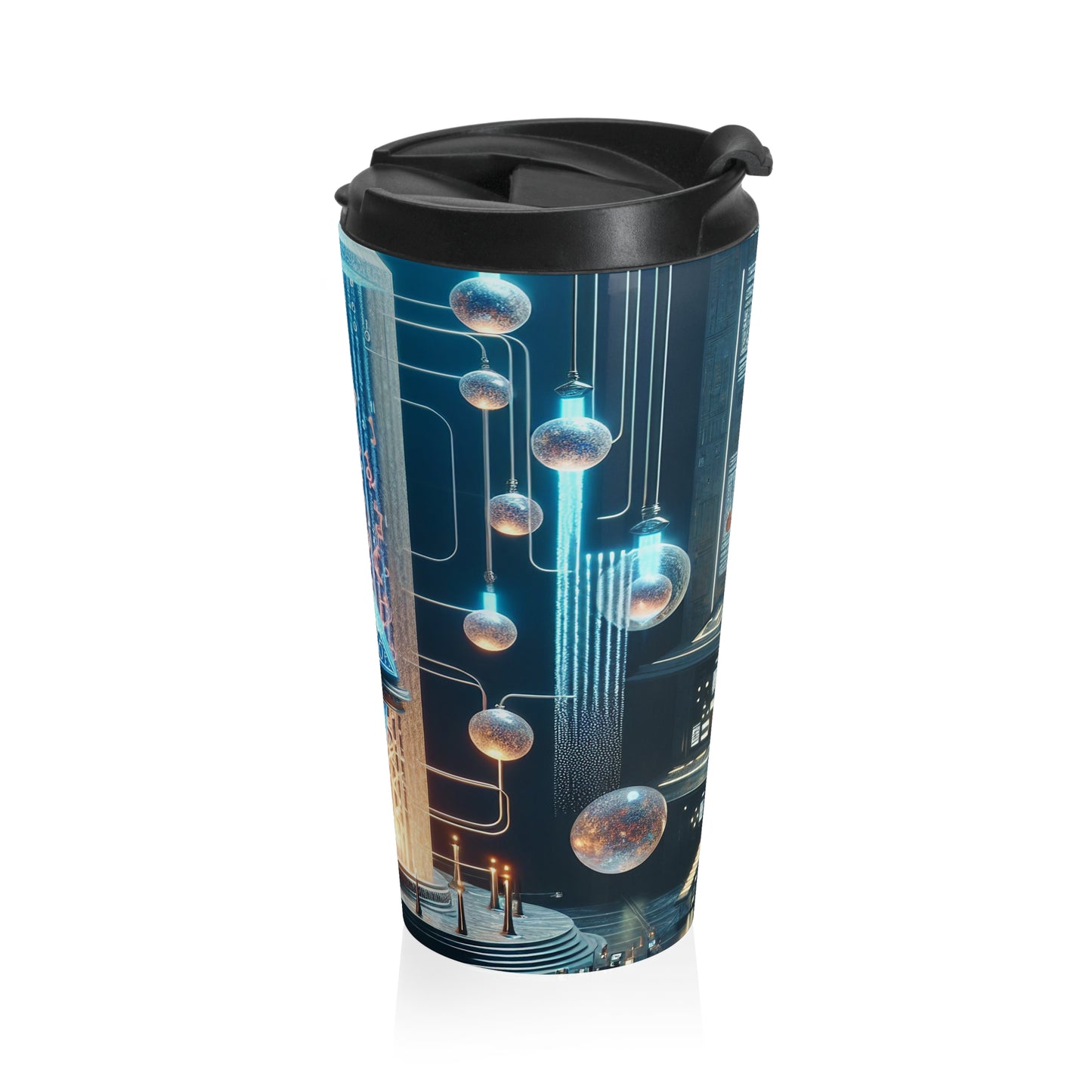Harmonic Confluence of Space and Time - Travel Mug