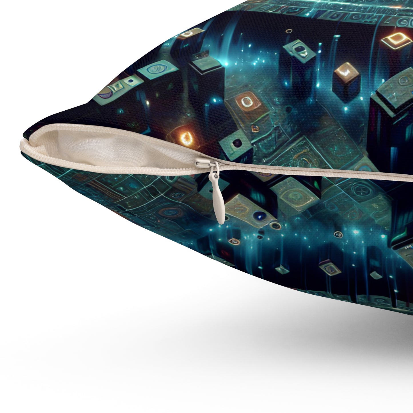 Ethereal Anatomica: An Enigmatic Exploration of Nature's Intricacies - Pillow Case