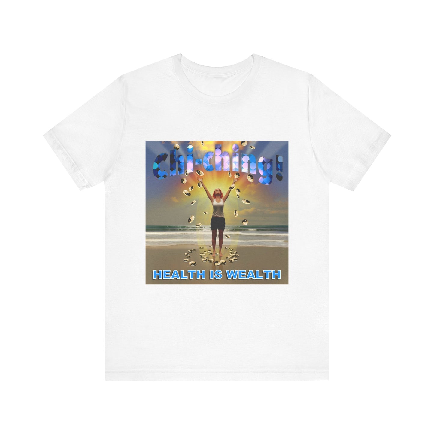 Chi-Ching Qi-Gong Short Sleeve Tee Crew-Neck