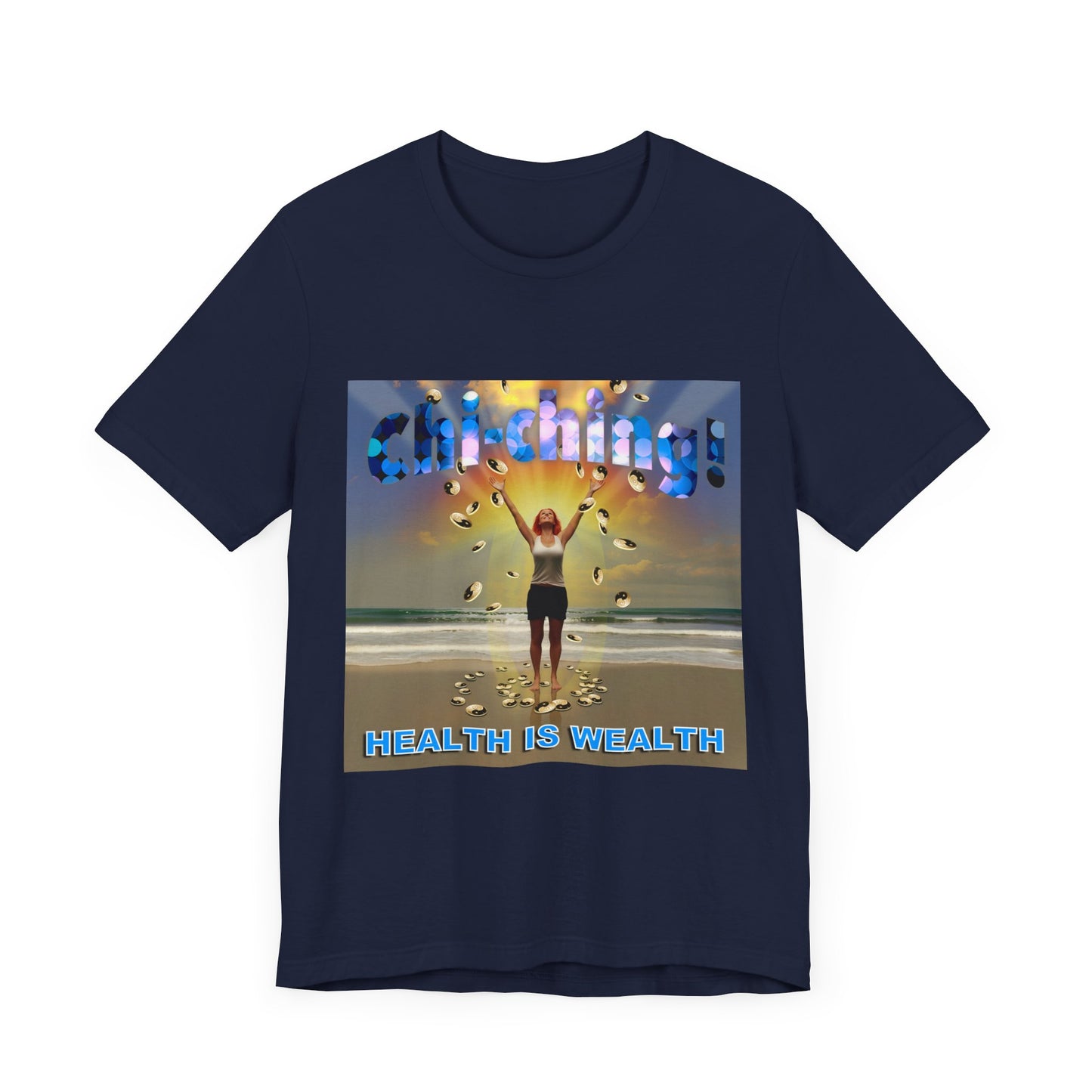 Chi-Ching Qi-Gong Short Sleeve Tee Crew-Neck