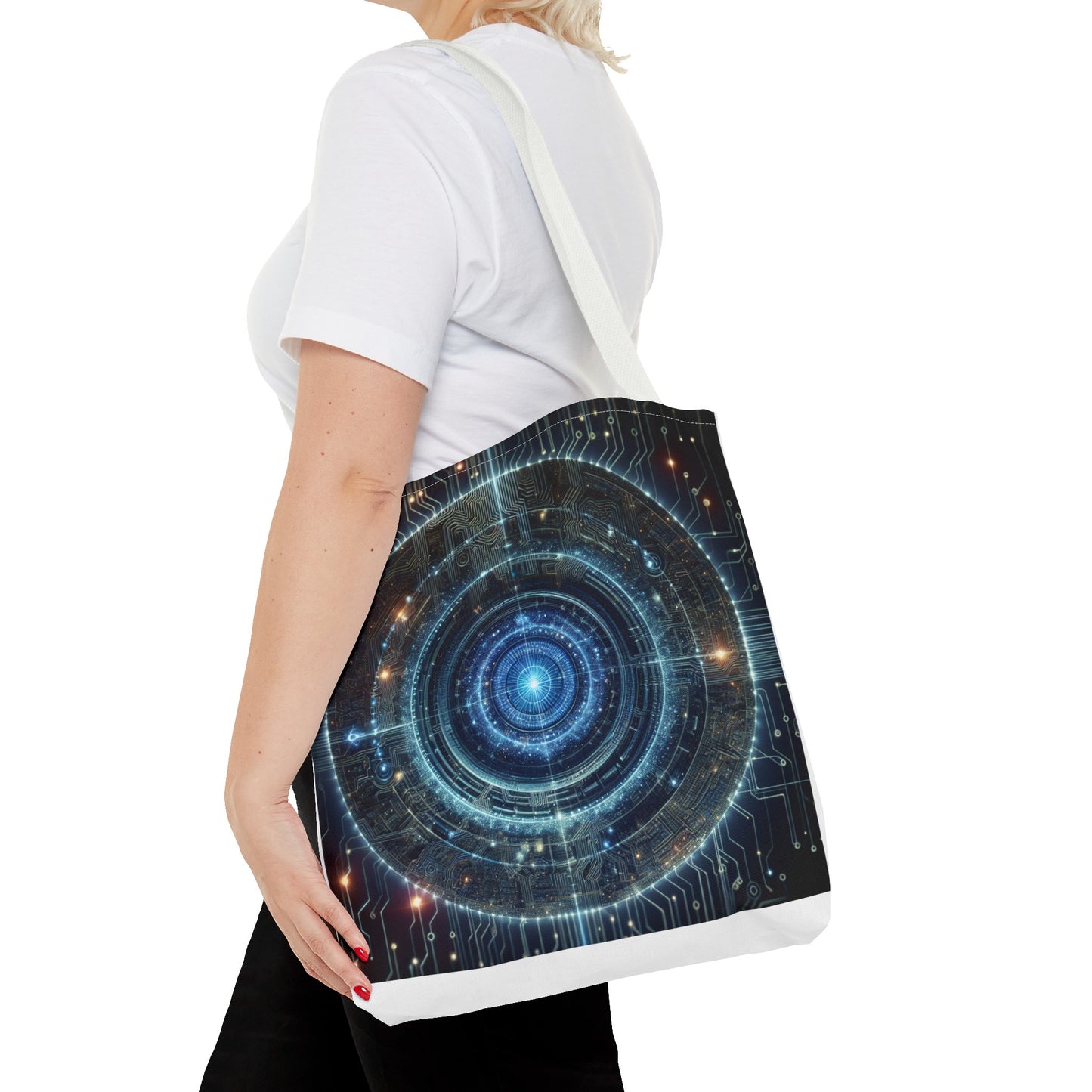 Celestial Mechanics in umber hues - Tote Bag