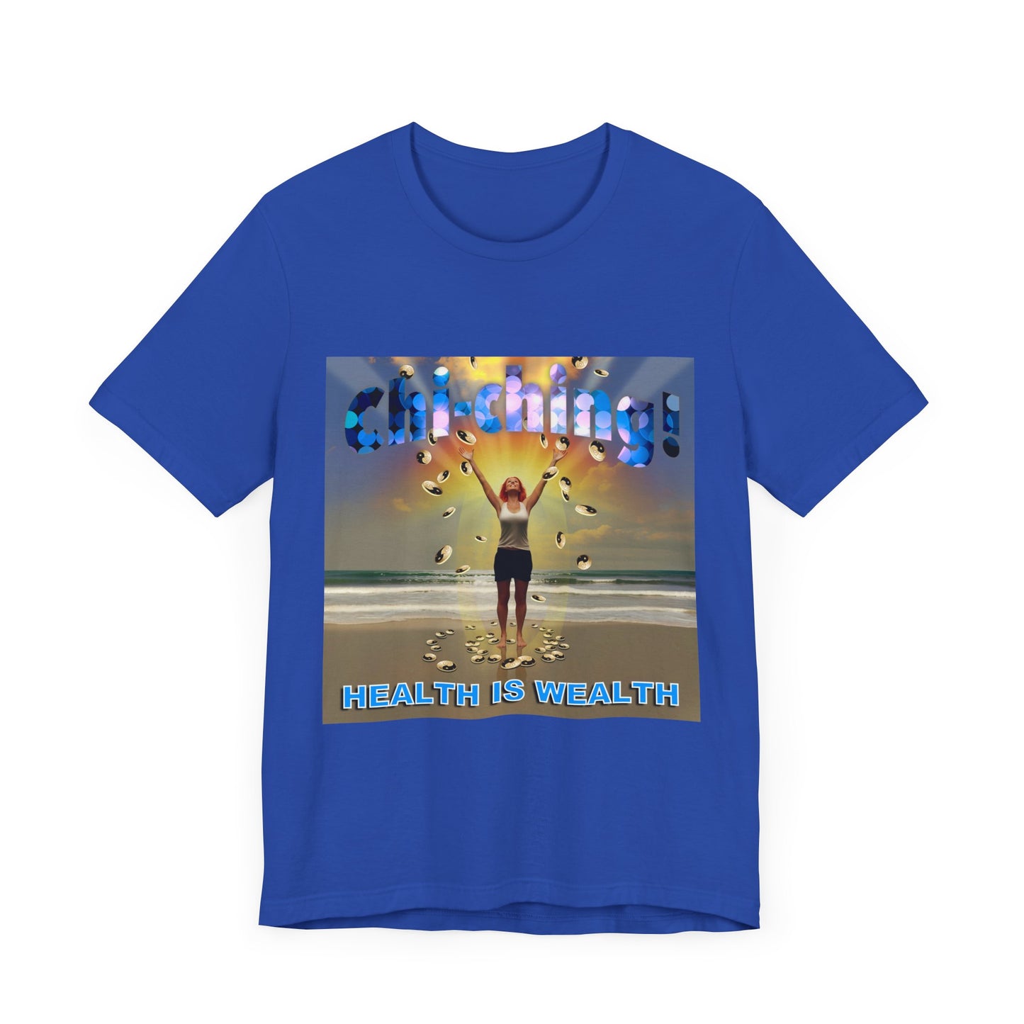 Chi-Ching Qi-Gong Short Sleeve Tee Crew-Neck