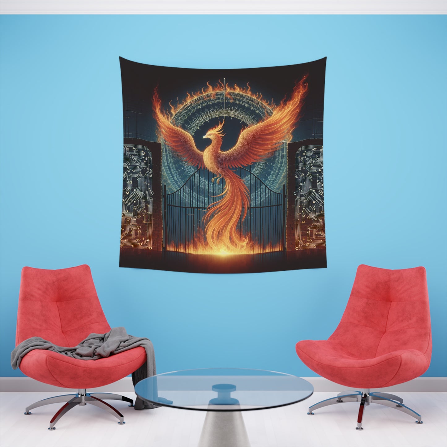 Mystic Dance of Galilean Moons - Tapestry