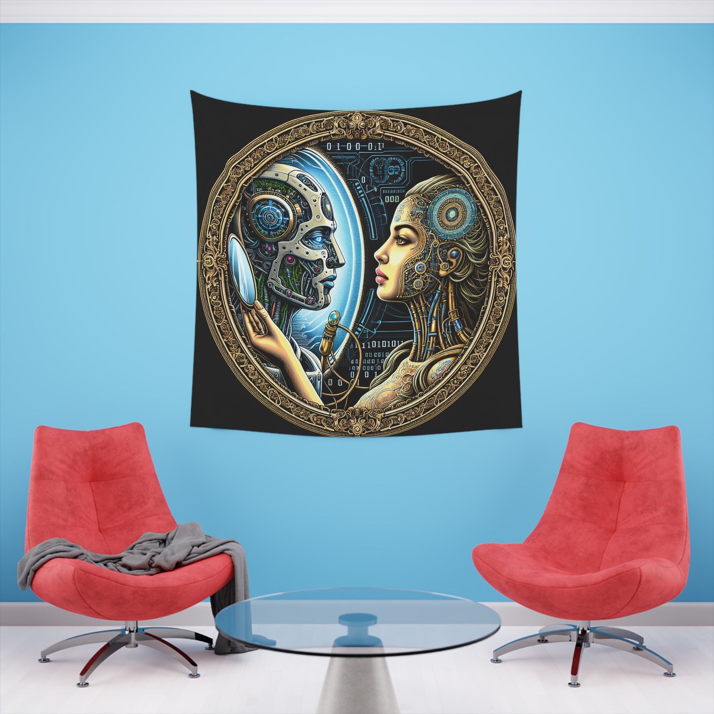 Alchemy of the Cosmos: A Baroque Interpretation - Tapestry