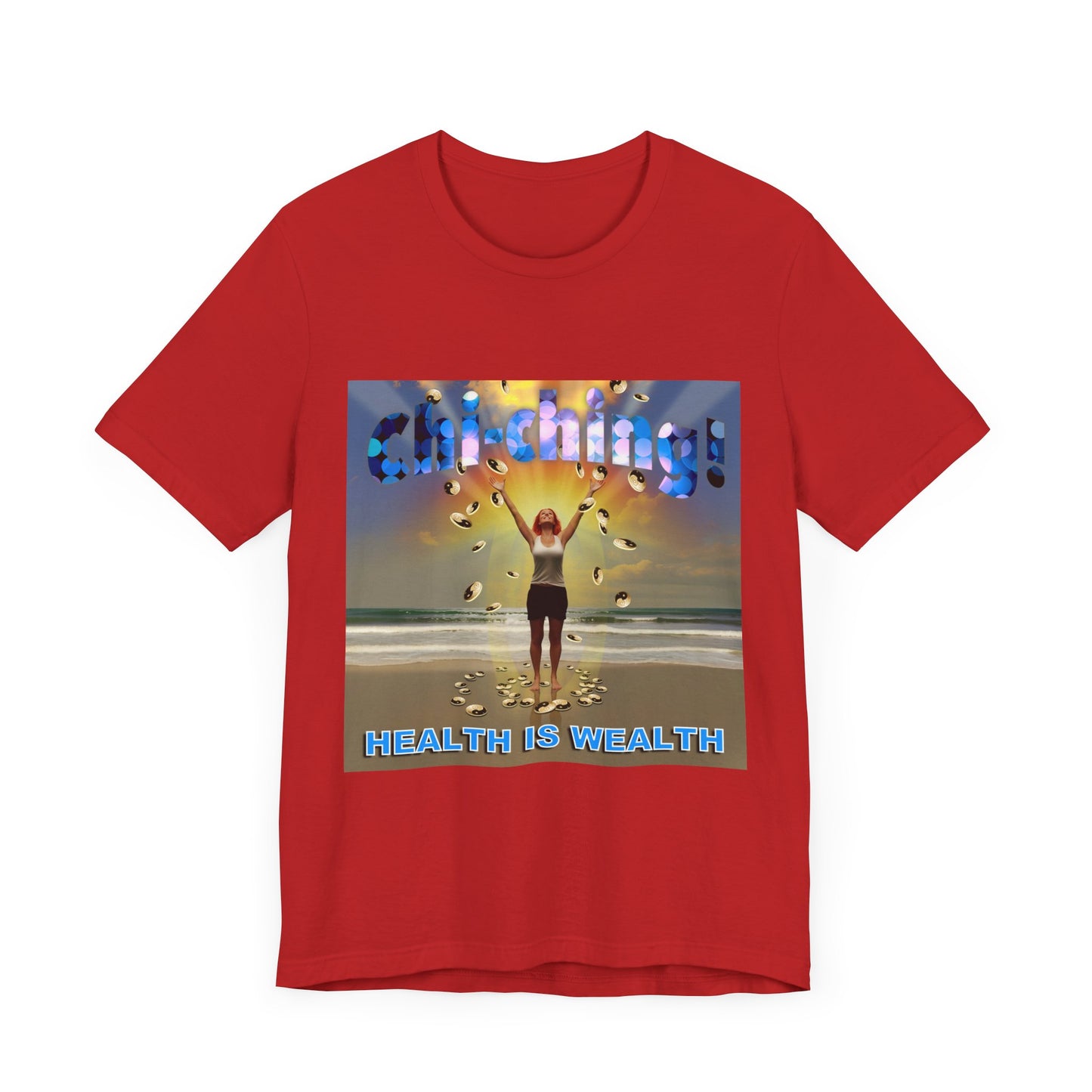 Chi-Ching Qi-Gong Short Sleeve Tee Crew-Neck
