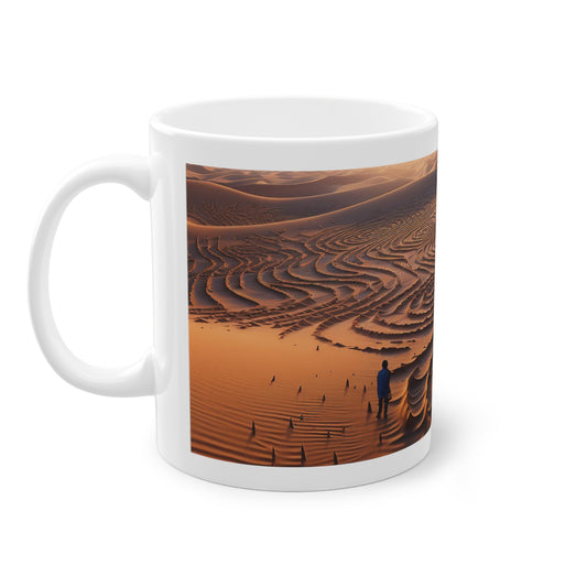 "Choosing a path less traveled" - Ceramic Mug