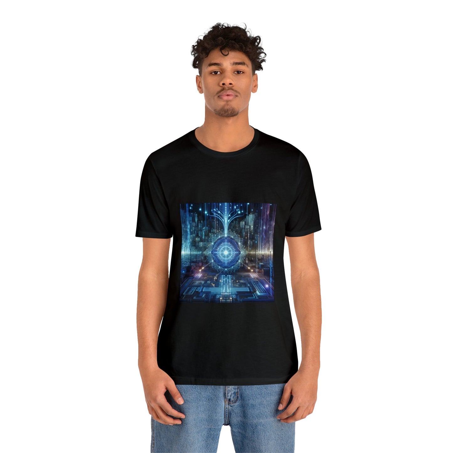 The Astronomer's Midnight Canvas - Tee