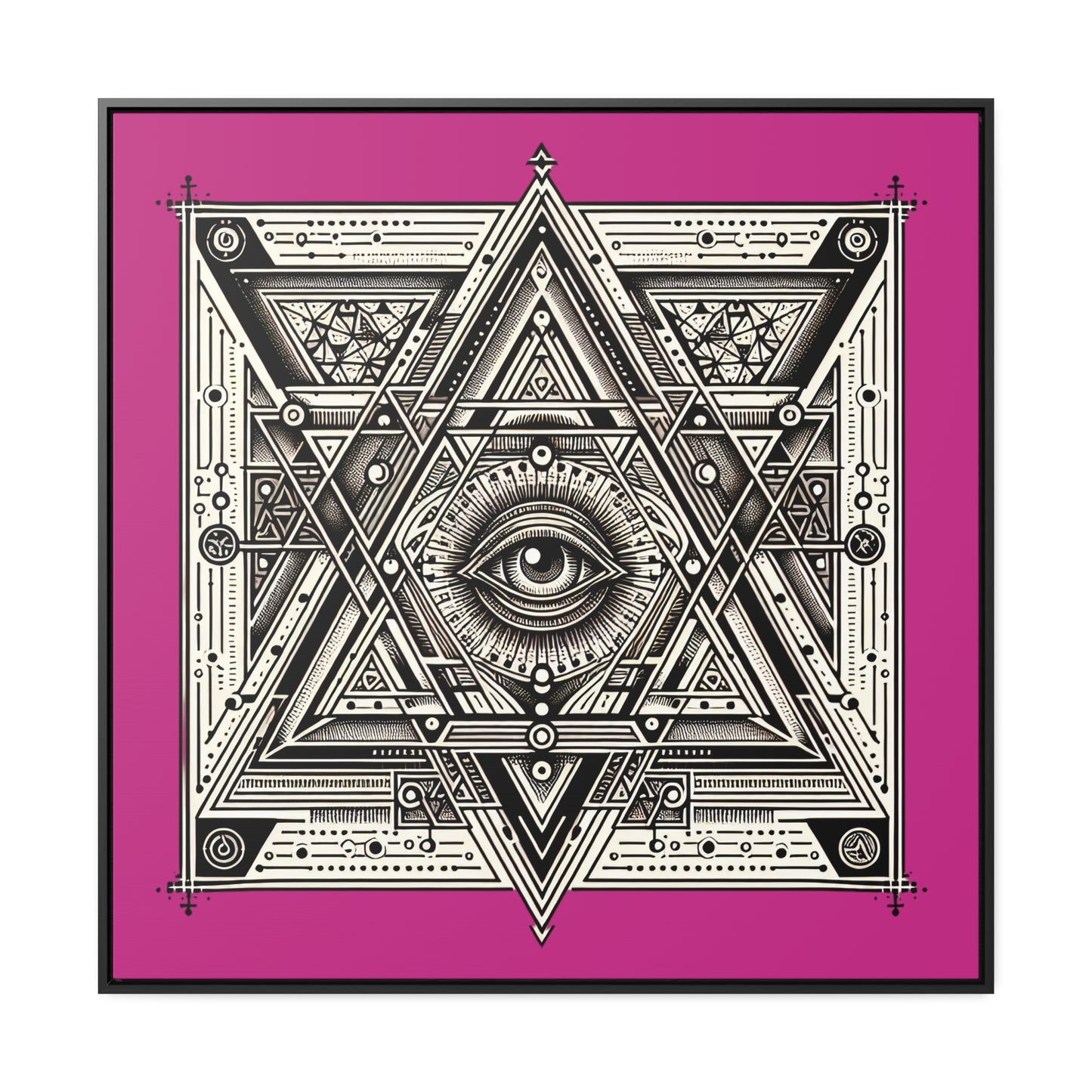 Celestial Algebra: A Harmonized Symphony of Science and Art - Canvas