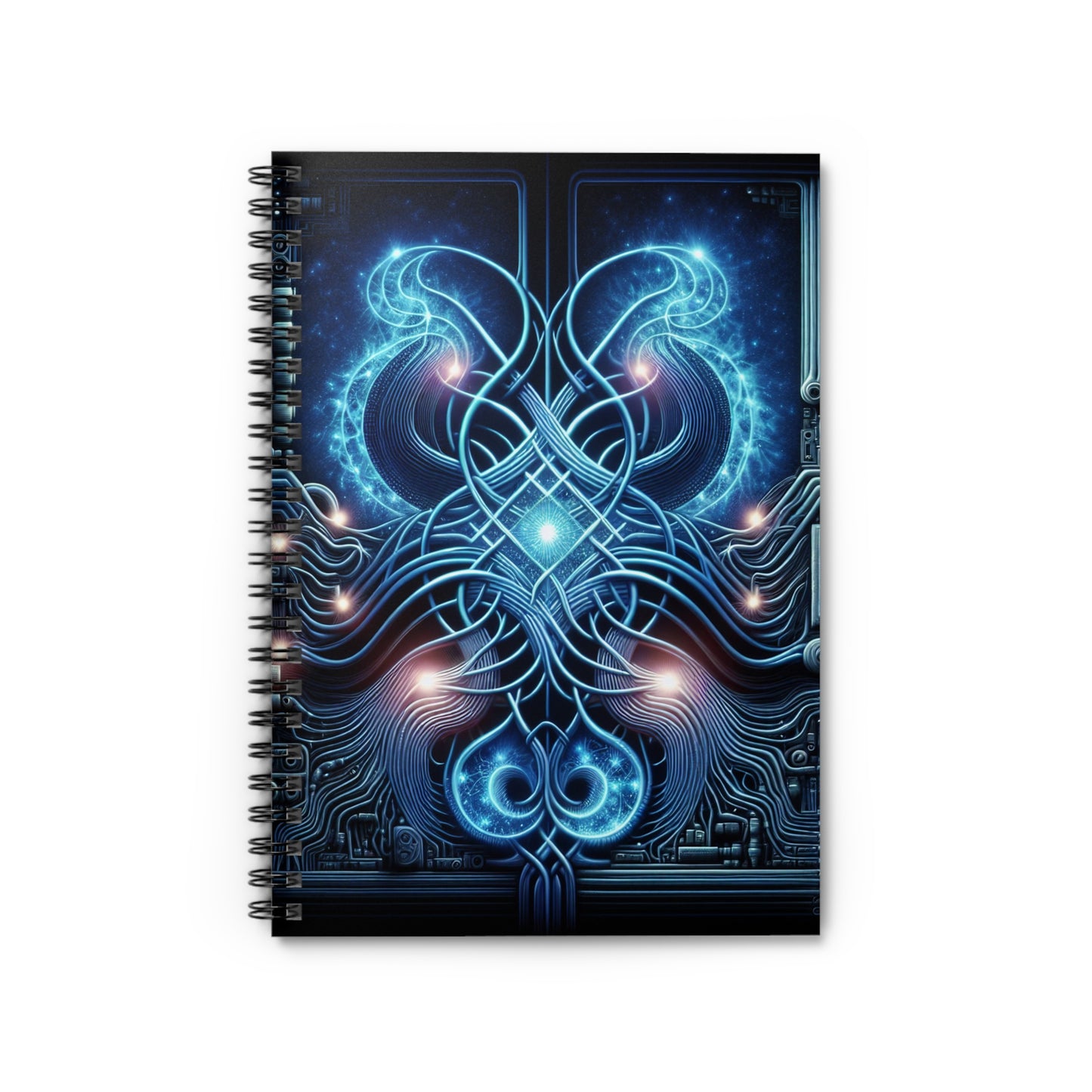 The Celestial Mechanism: A Study in Sepia - Spiral Notebook