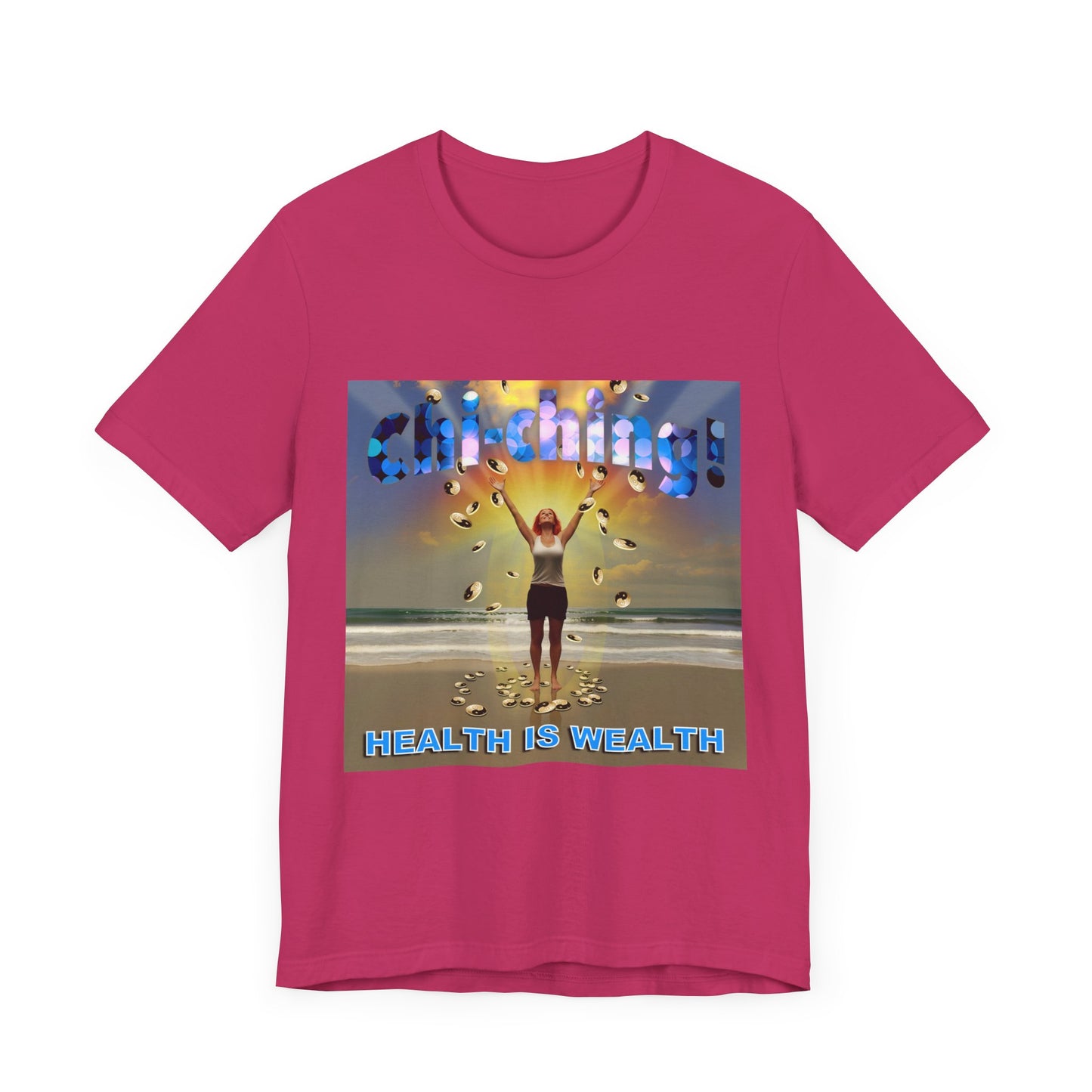 Chi-Ching Qi-Gong Short Sleeve Tee Crew-Neck