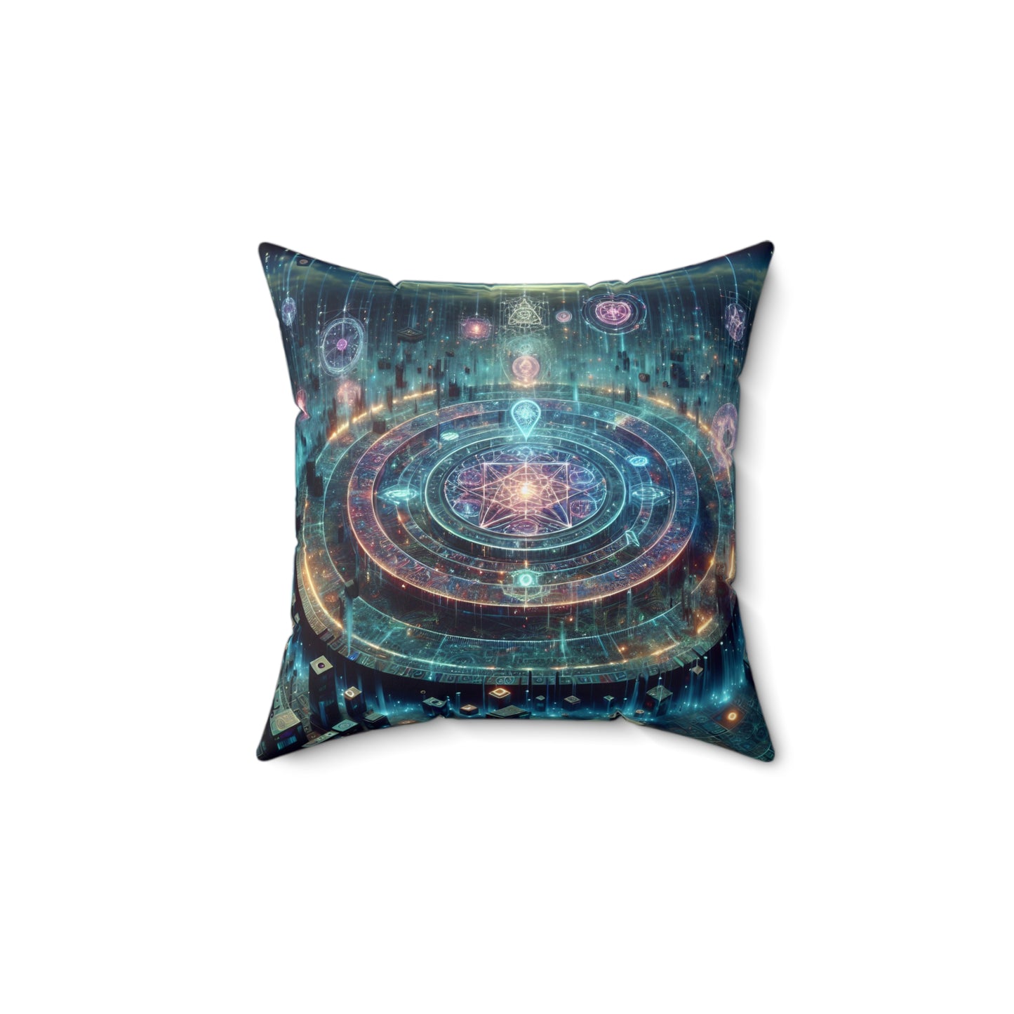 Ethereal Anatomica: An Enigmatic Exploration of Nature's Intricacies - Pillow Case