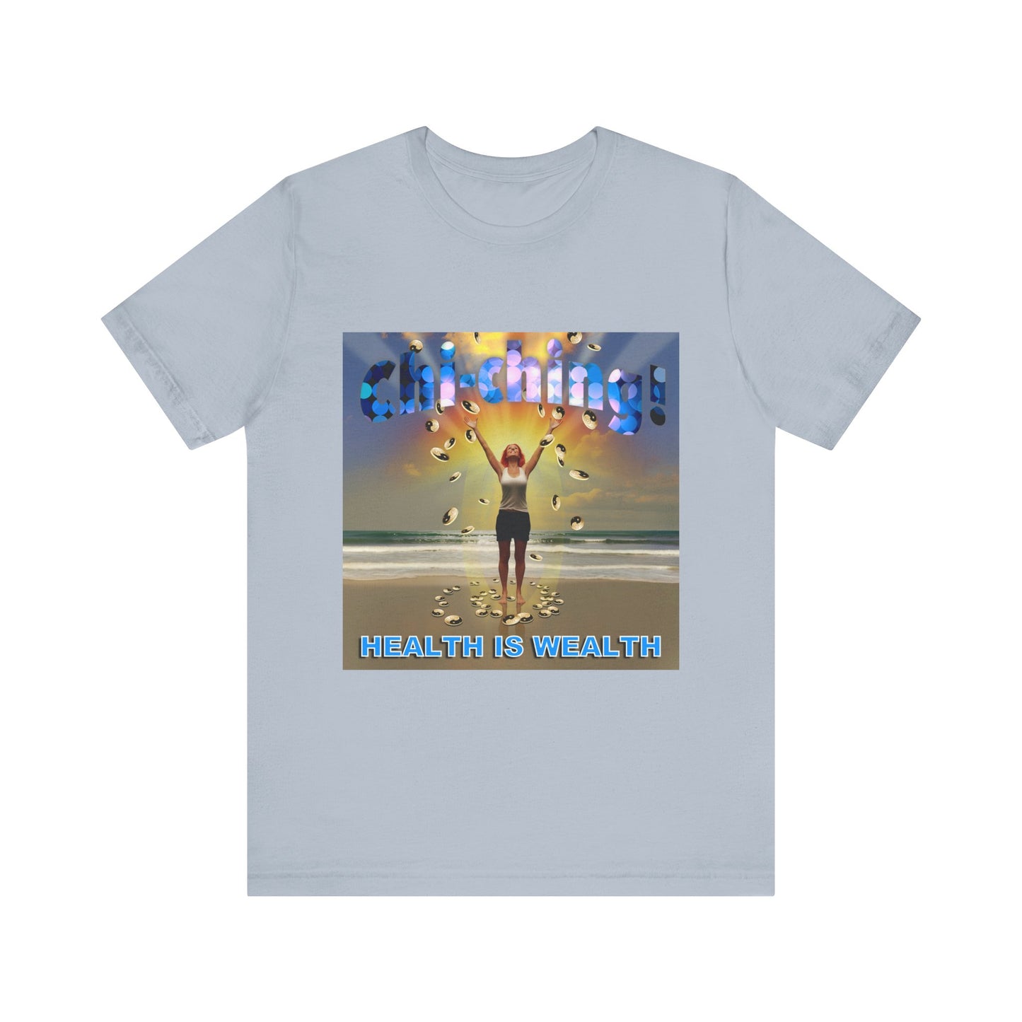 Chi-Ching Qi-Gong Short Sleeve Tee Crew-Neck