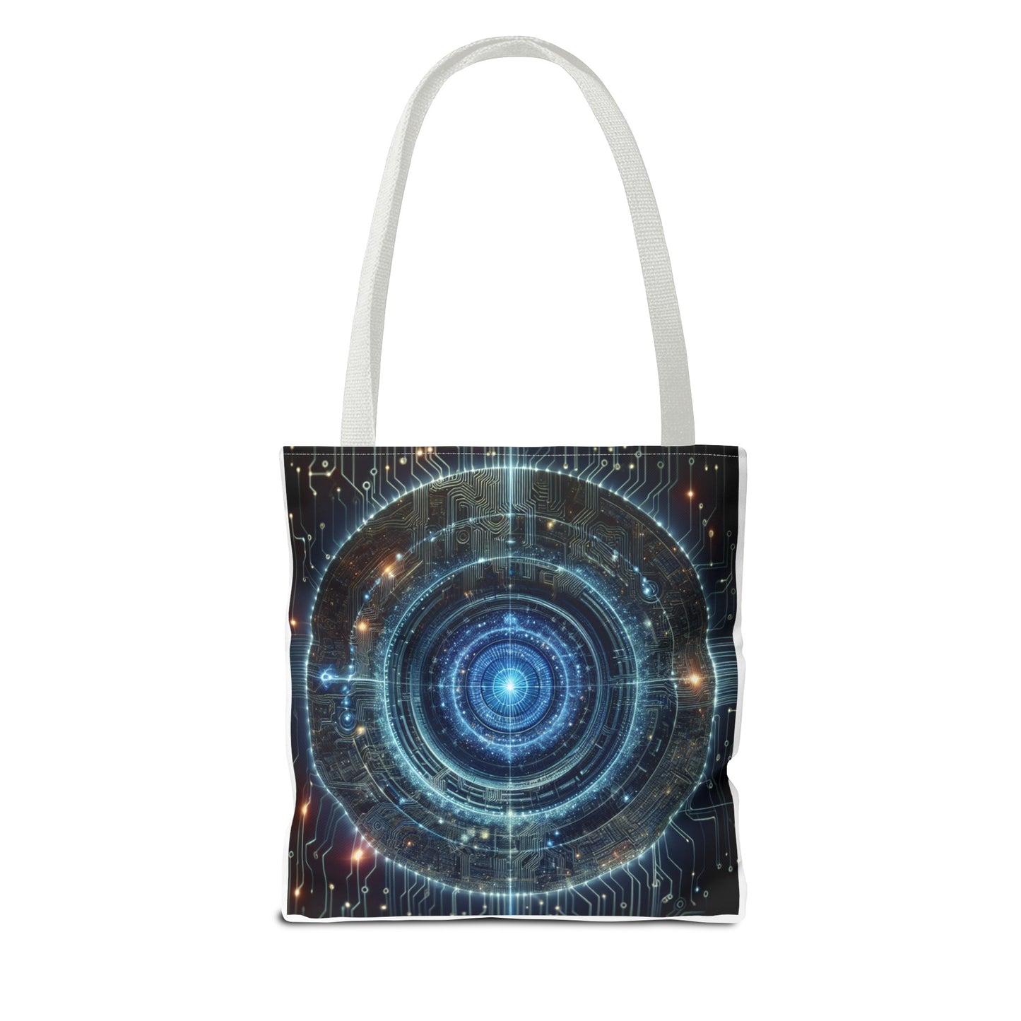 Celestial Mechanics in umber hues - Tote Bag
