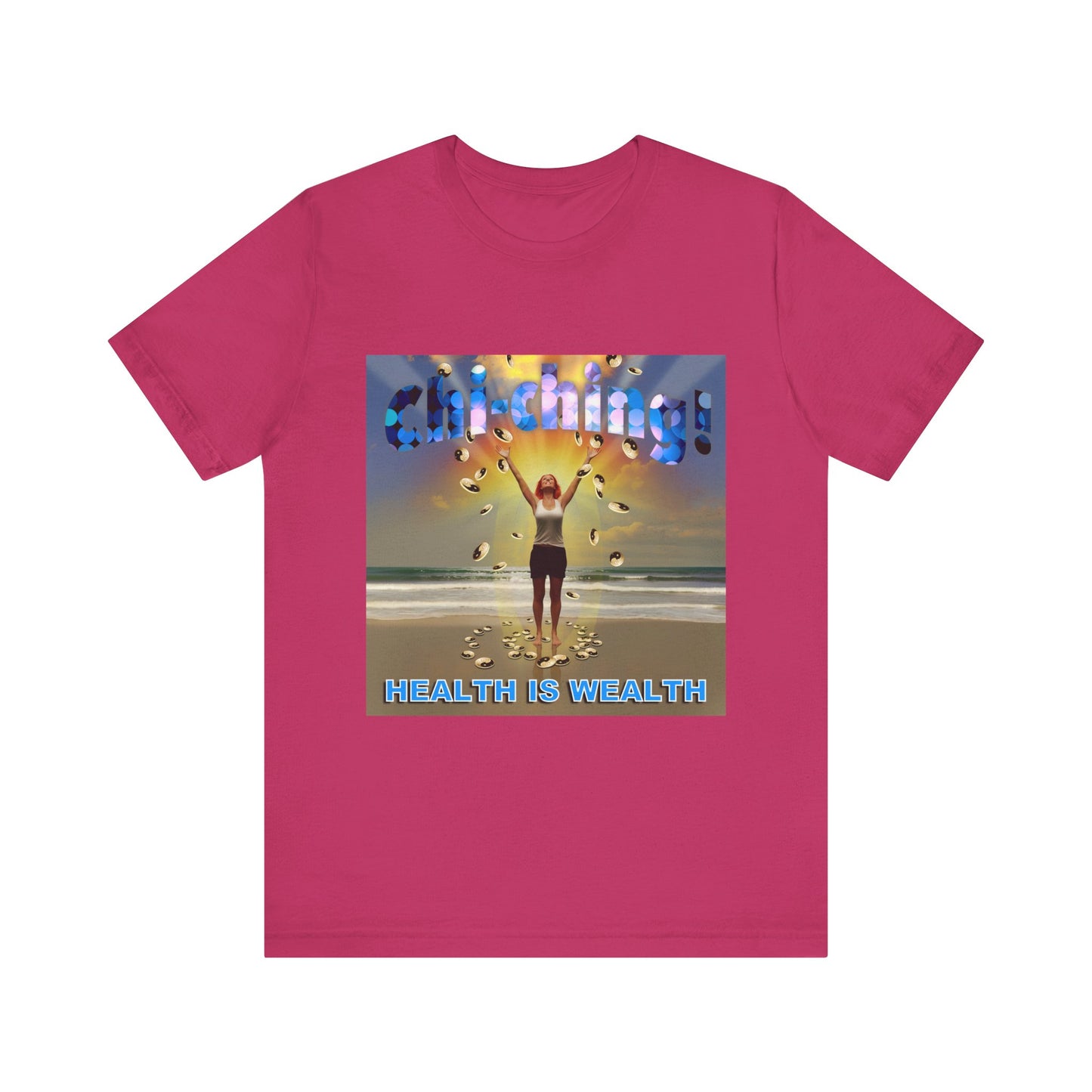 Chi-Ching Qi-Gong Short Sleeve Tee Crew-Neck