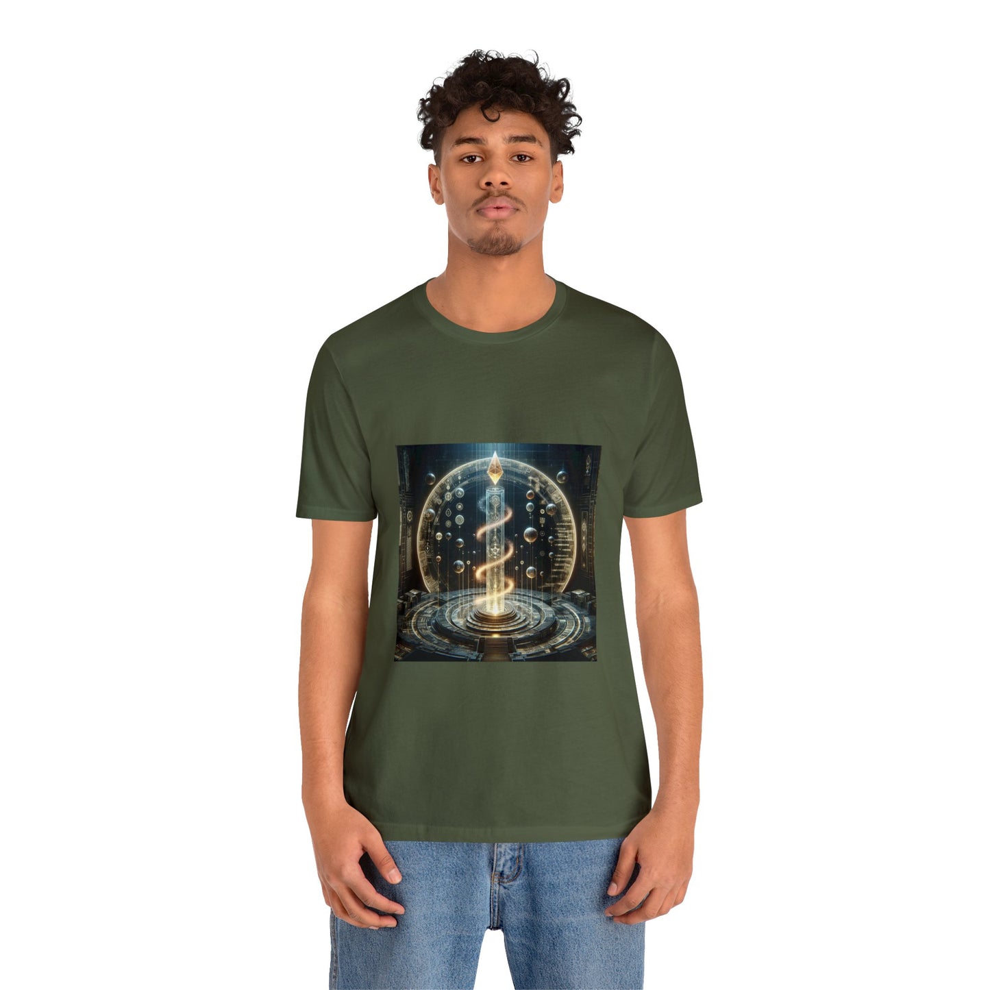 Alchemy of Celestial Enlightenment: A 1600s Astronomical Canvas - Tee