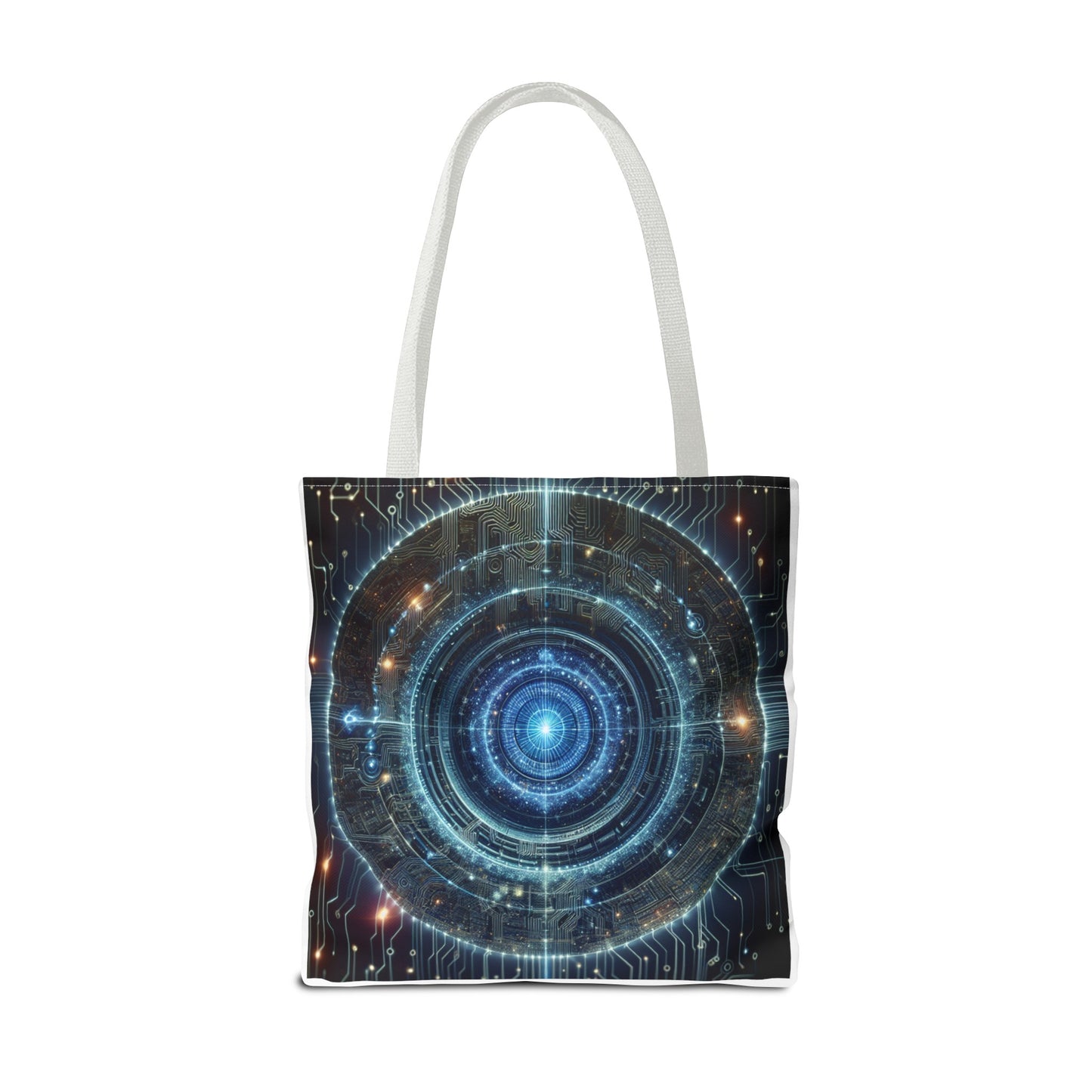 Celestial Mechanics in umber hues - Tote Bag
