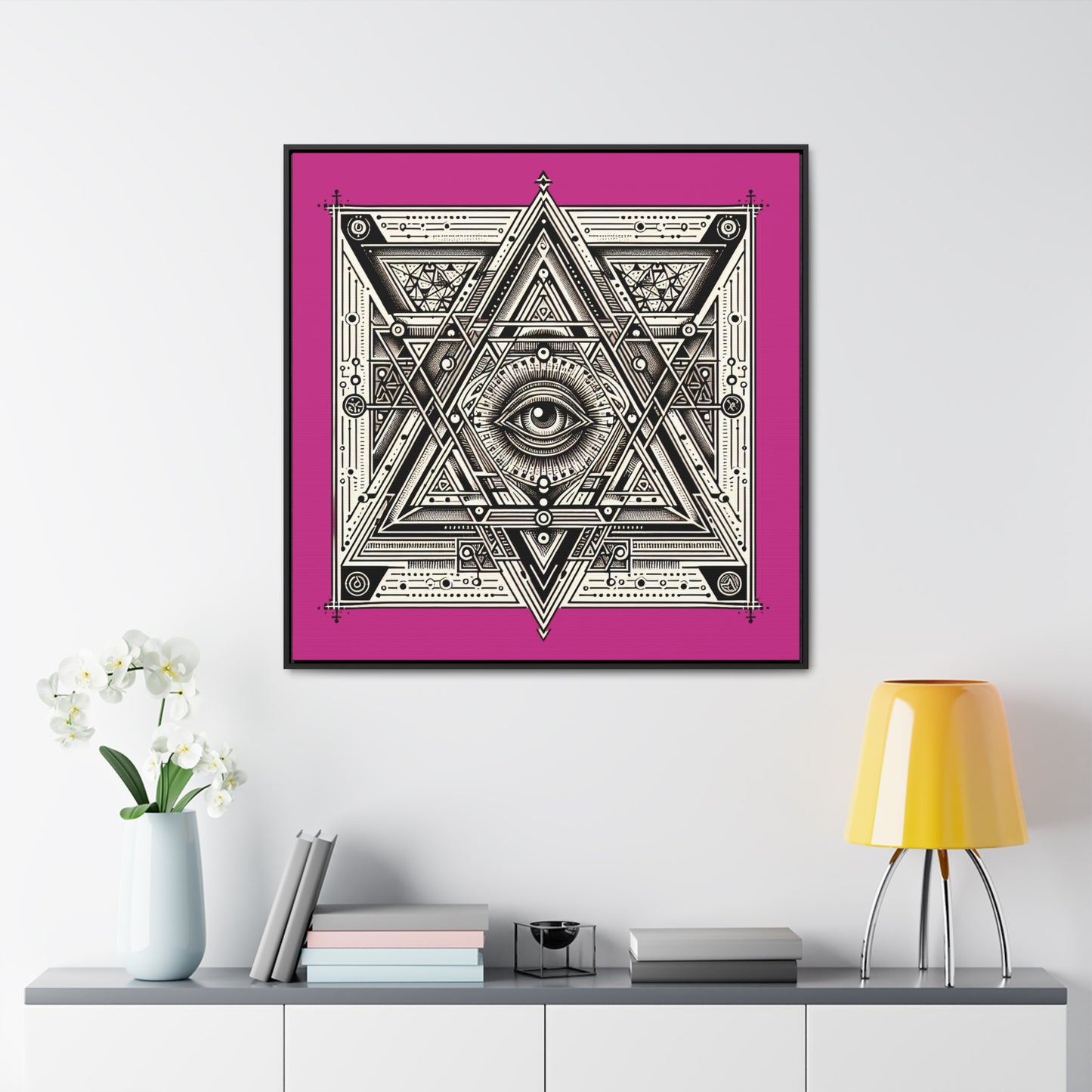 Celestial Algebra: A Harmonized Symphony of Science and Art - Canvas