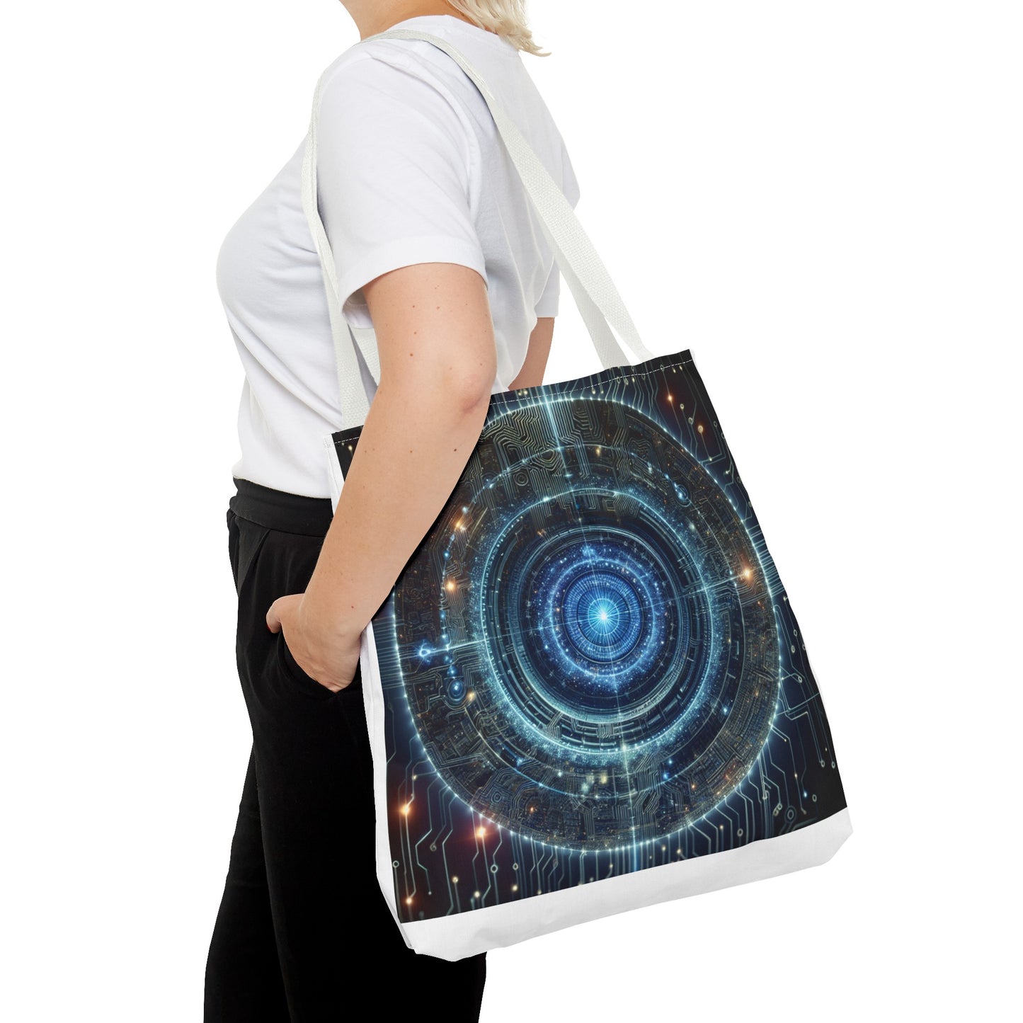 Celestial Mechanics in umber hues - Tote Bag