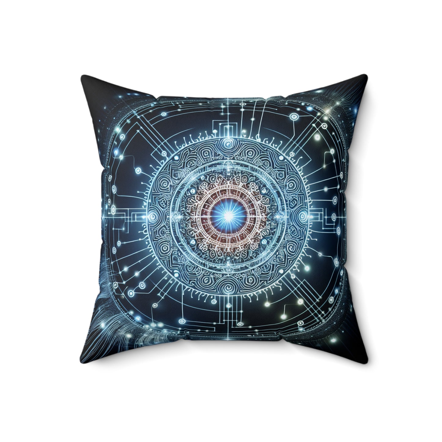 Astral Voyage: Merging Science and Artistry - Pillow Case