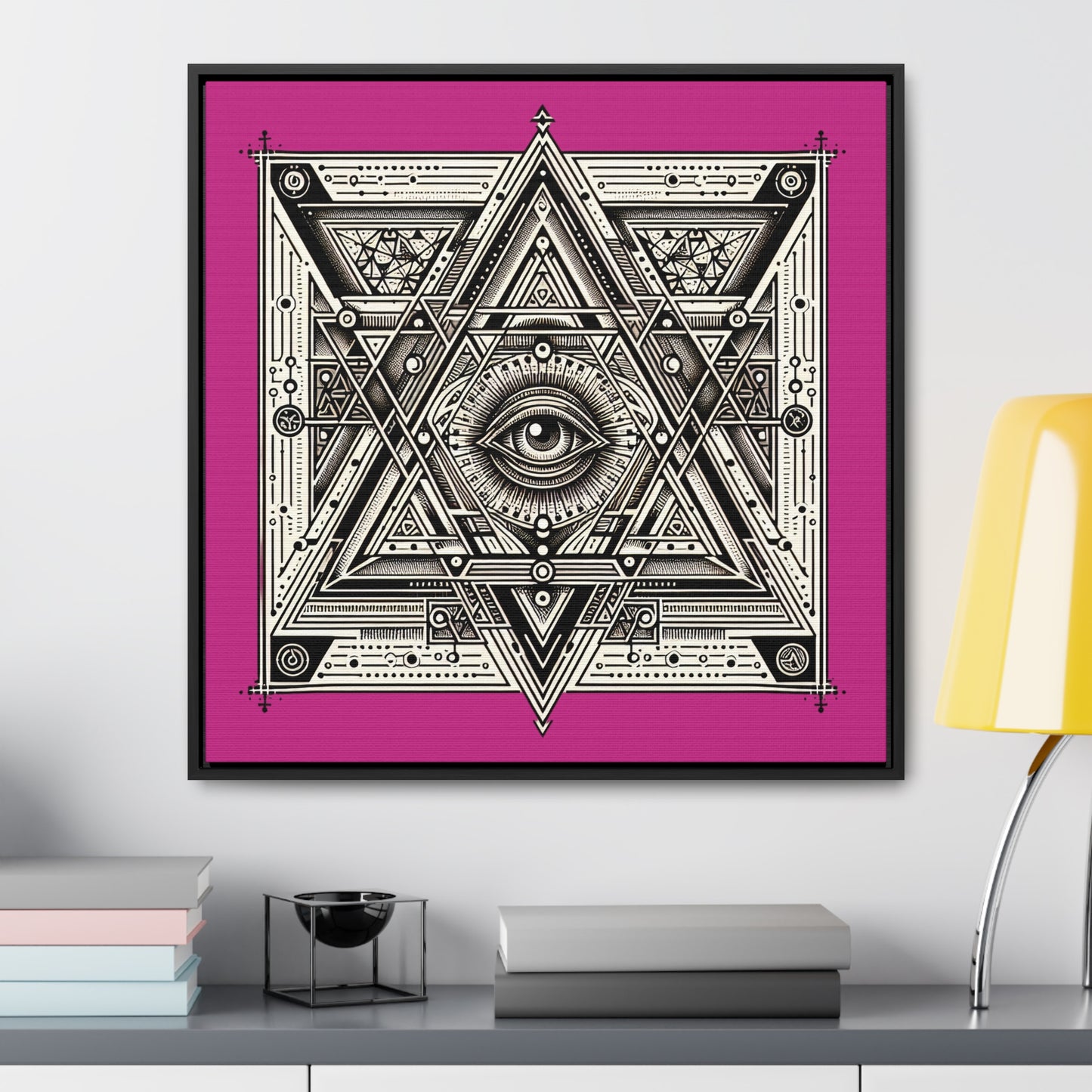 Celestial Algebra: A Harmonized Symphony of Science and Art - Canvas