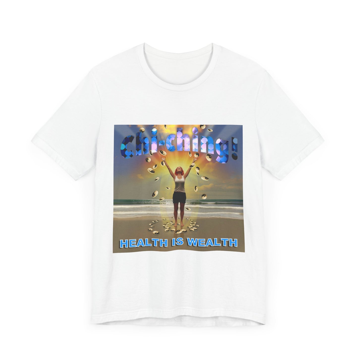 Chi-Ching Qi-Gong Short Sleeve Tee Crew-Neck