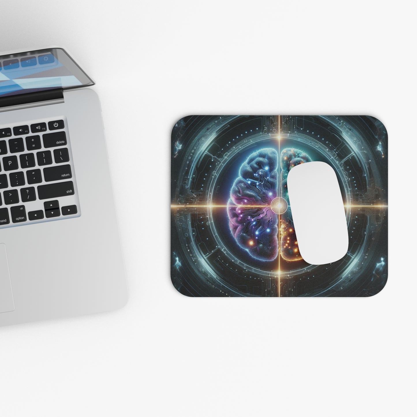 Galileo's Stargaze Symphony in Color - Mouse Pad