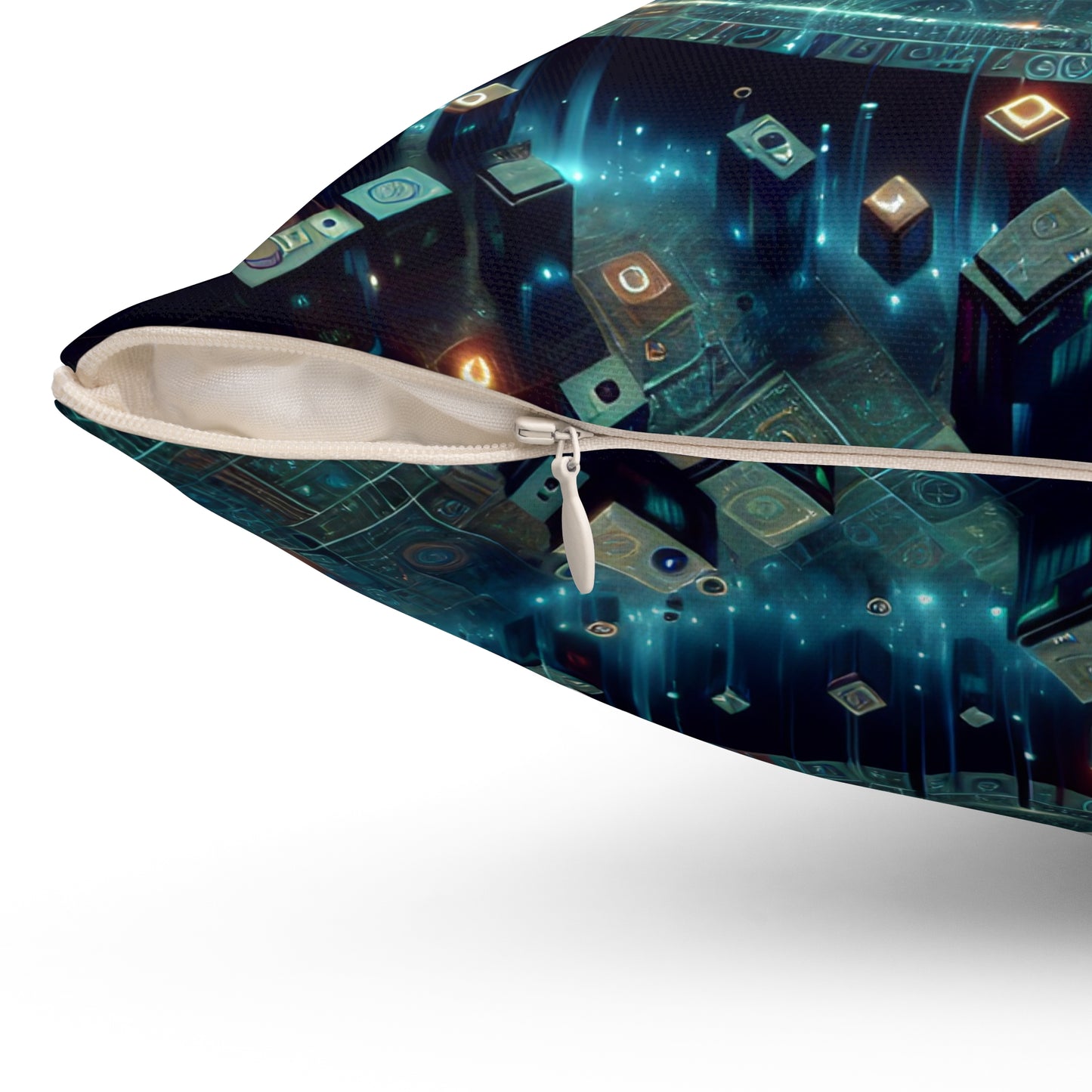 Ethereal Anatomica: An Enigmatic Exploration of Nature's Intricacies - Pillow Case