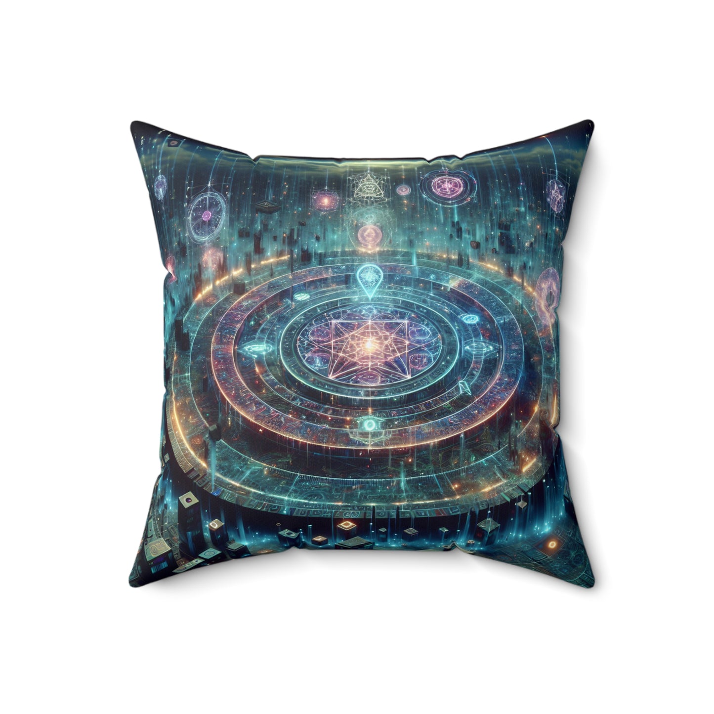 Ethereal Anatomica: An Enigmatic Exploration of Nature's Intricacies - Pillow Case